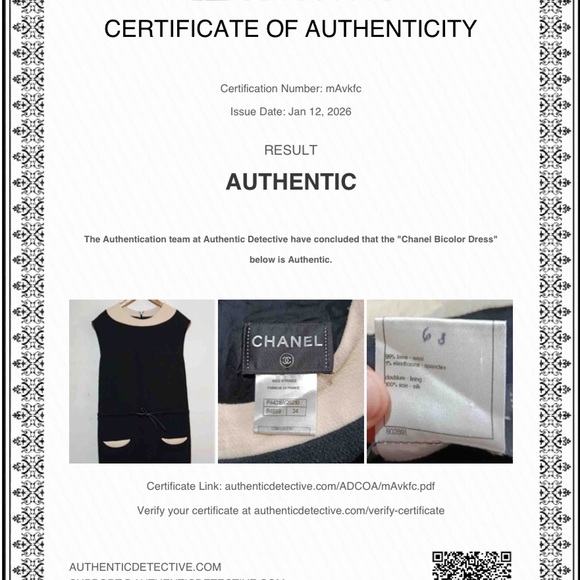 Chanel Authentic Dress - Picture 9 of 11